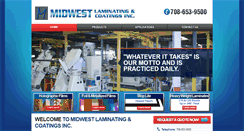 Desktop Screenshot of midwestlaminating.com